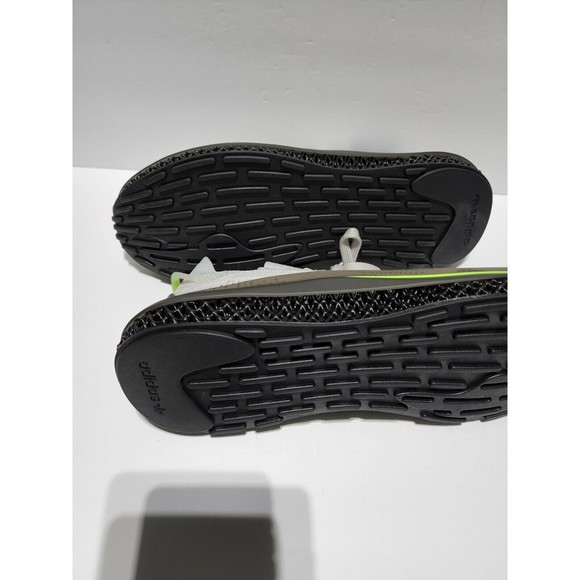 Size 11 ADIDAS 4D FUSION PRIMEKNIT H04511 GREY GREEN RUNNING SHOES SNEAKERS MENS - Picture 10 of 12